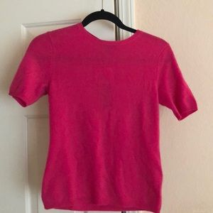 Harrods Hot Pink Cashmere Top